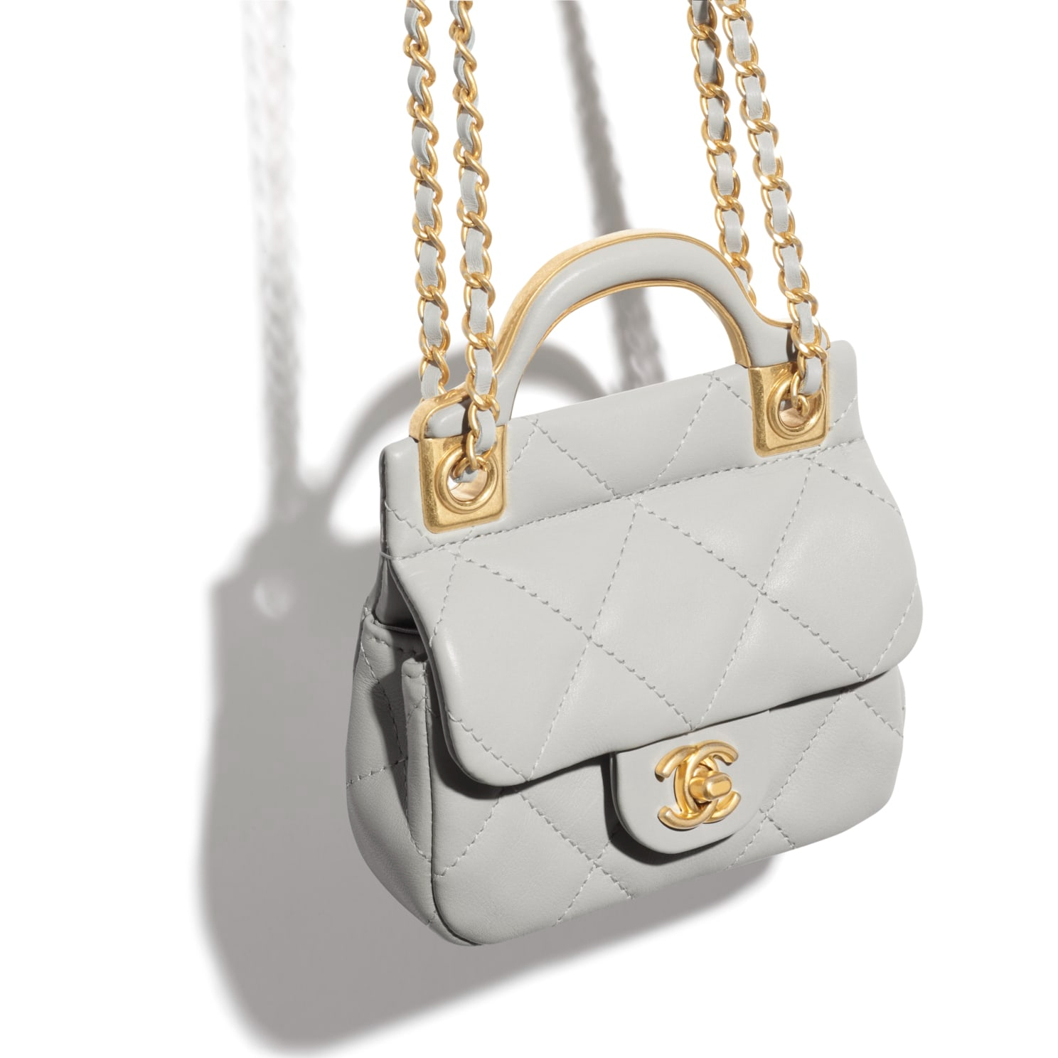 シャネル CHANEL ミニショルダーバッグ チェーンウォレット AP2271 B05832 NC634