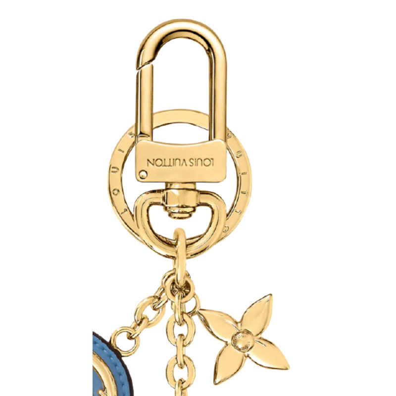 ルイヴィトン LV ポルト クレ プレッピー フラワーCharm M00363