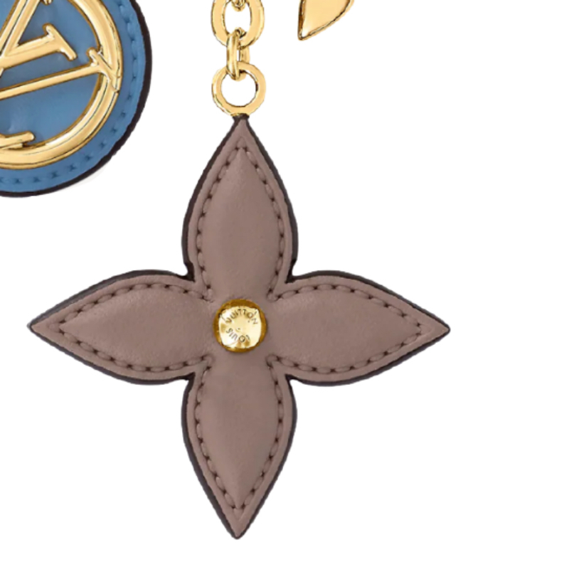 ルイヴィトン LV ポルト クレ プレッピー フラワーCharm M00363