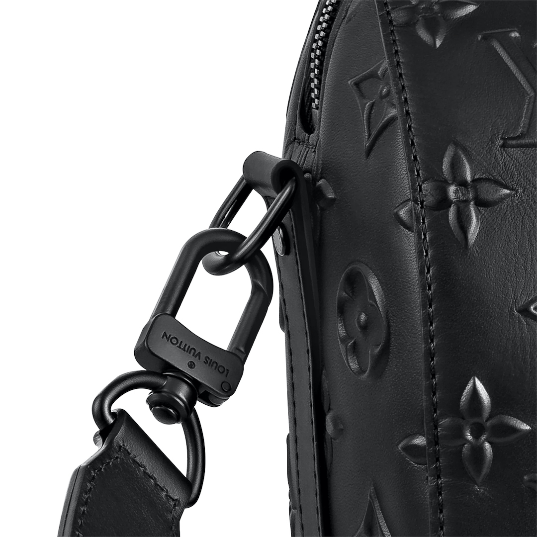 LOUIS VUITTON モノグラムシティキーポルバッグ 黒 M57955