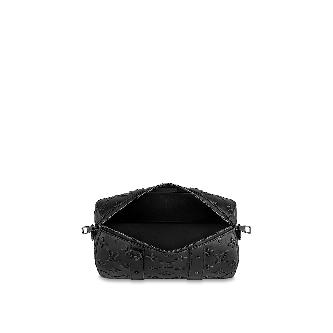 LOUIS VUITTON モノグラムシティキーポルバッグ 黒 M57955