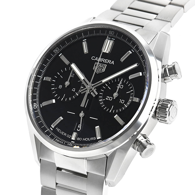 タグ・ホイヤー  カレラ キャリバーホイヤー02 クロノグラフ42mm CBN2010.BA0642