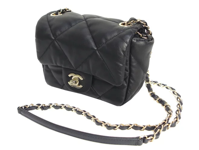 シャネルバッグ レディース CHANEL スモール フラップバッグ ブラック AS2232 B04398 94305