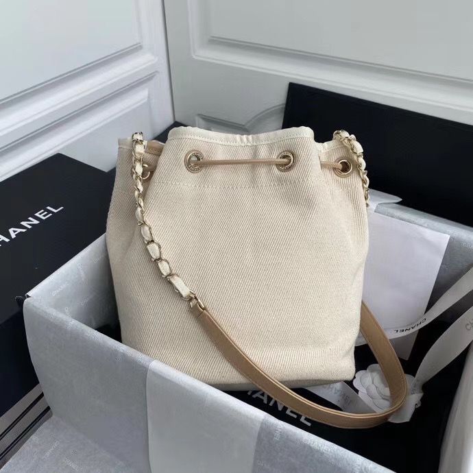 シャネル CHANEL スモールハンドバッグ ショルダーバッグ 巾着 AS1045 