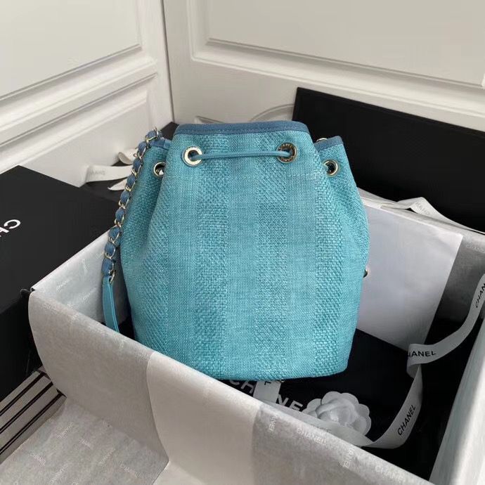 シャネル CHANEL スモールハンドバッグ ショルダーバッグ 巾着 AS1045 