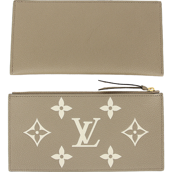 LOUIS VUITTON ルイヴィトン M69977 モノグラム・アンプラント ポシェット・フェリシー チェーンウォレット ベージュ