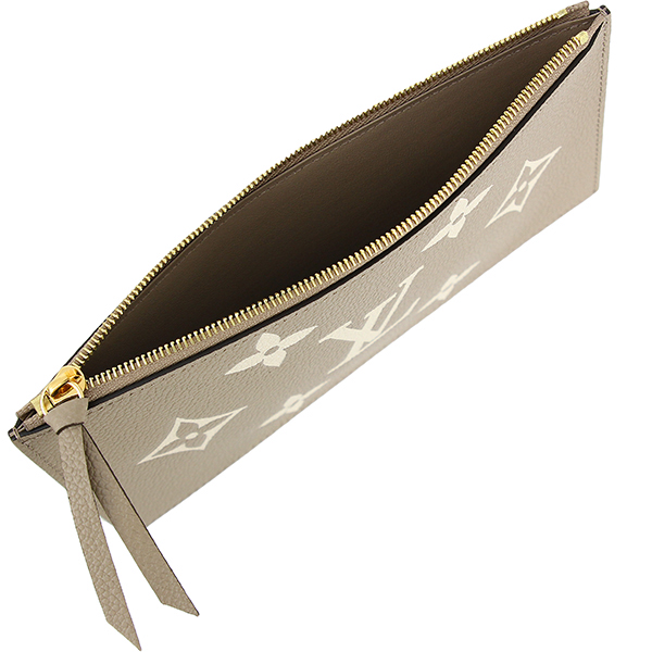 LOUIS VUITTON  ルイヴィトン M69977 モノグラム・アンプラント ポシェット・フェリシー チェーンウォレット ベージュ