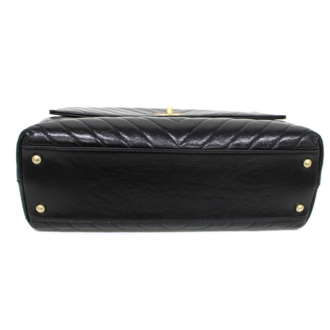 シャネル CHANEL パールバングルクラッチ バッグ GLD ブラック AS2609 B05967 94305