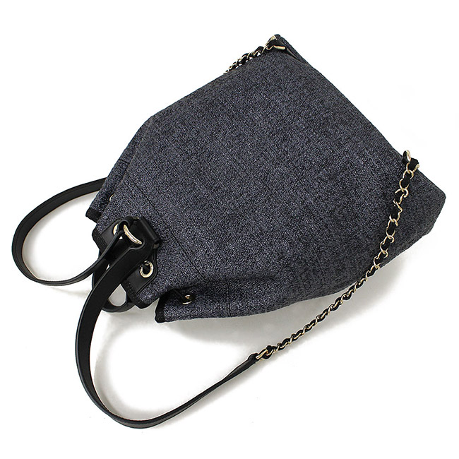 シャネル CHANEL トート バッグ ショルダー ブラック チェーン マト CC  AS1434 B02293 94305