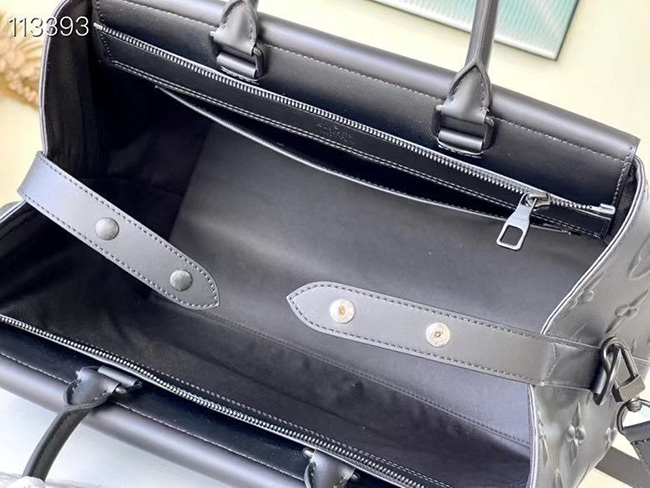 ルイヴィトン トートバッグ 2way スティーマー モノグラム 黒 M58710