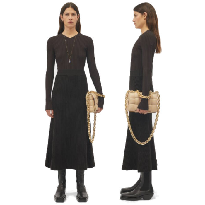.ボッテガ ヴェネタ BOTTEGA VENETA ザ・チェーン カセット クロスボディバッグ ショルダーバッグ 631421 VBWZ0 9782