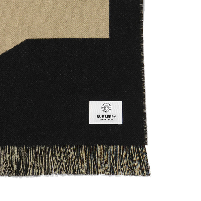 バーバリー BURBERRY マフラー メンズ レディース 8035525 ARCHIVE BEIGE ベージュ/ブラック