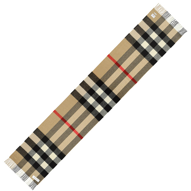 バーバリー BURBERRY マフラー メンズ レディース 8018175 ARCHIVE BEIGE ベージュ