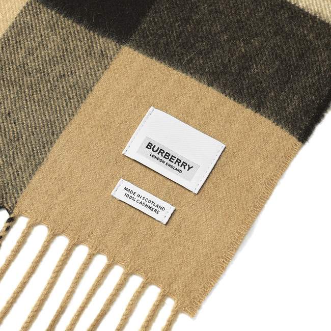 バーバリー BURBERRY マフラー メンズ レディース 8018175 ARCHIVE BEIGE ベージュ