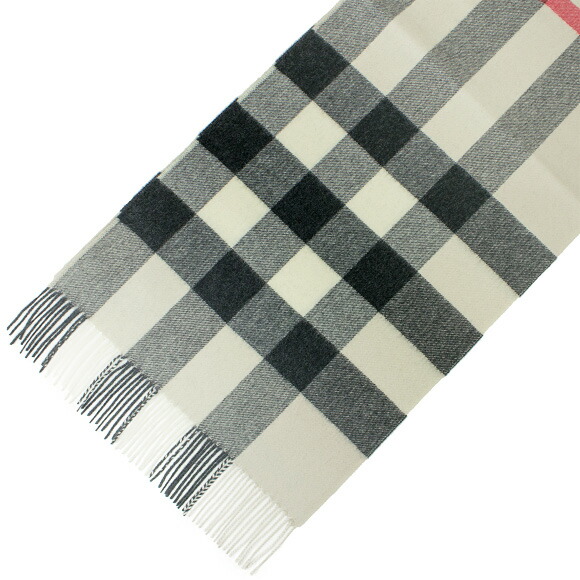 バーバリー BURBERRY カシミアマフラー （カシミヤ） ストーンチェック 80155501