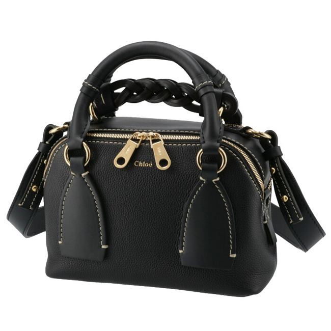 クロエ CHLOE ショルダーバッグ ダリア スモール DARIA ハンドバッグ ブラック系 CHC20US361 C62 4D4