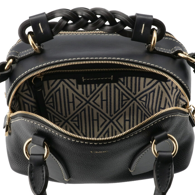 クロエ CHLOE ショルダーバッグ ダリア スモール DARIA ハンドバッグ ブラック系 CHC20US361 C62 4D4