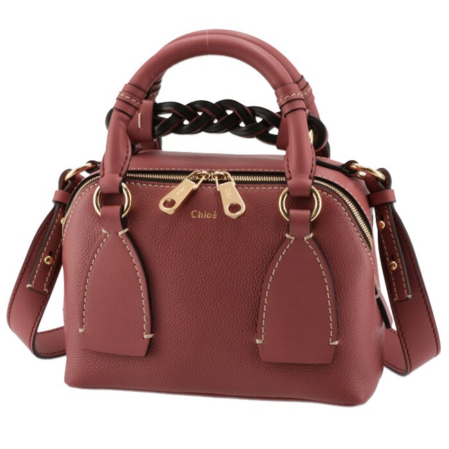 クロエ CHLOE ショルダーバッグ ダリア スモール DARIA ハンドバッグ ローズ系 CHC20US361 C62 6S2