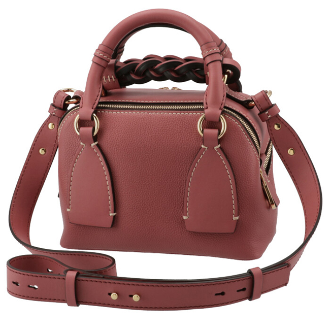 クロエ CHLOE ショルダーバッグ ダリア スモール DARIA ハンドバッグ ローズ系 CHC20US361 C62 6S2