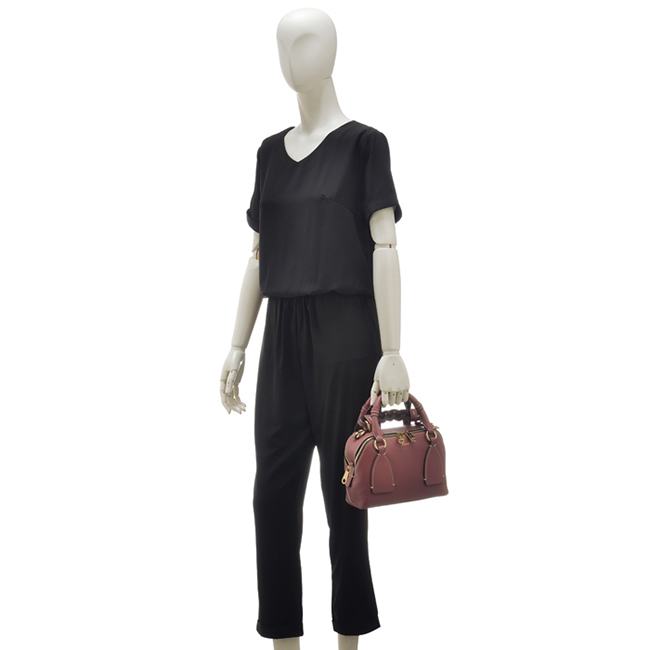 クロエ CHLOE ショルダーバッグ ダリア スモール DARIA ハンドバッグ ローズ系 CHC20US361 C62 6S2