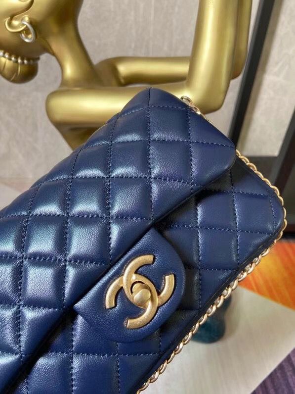 シャネル CHANEL フラップ バッグ ショルダー CC ラム パール マト AS1740 B02779 60325