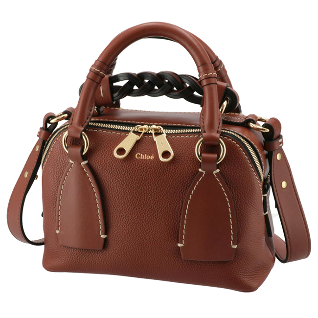 クロエ CHLOE ショルダーバッグ ダリア スモール DARIA ハンドバッグ セピアブラウン CHC20US361 C62 27S