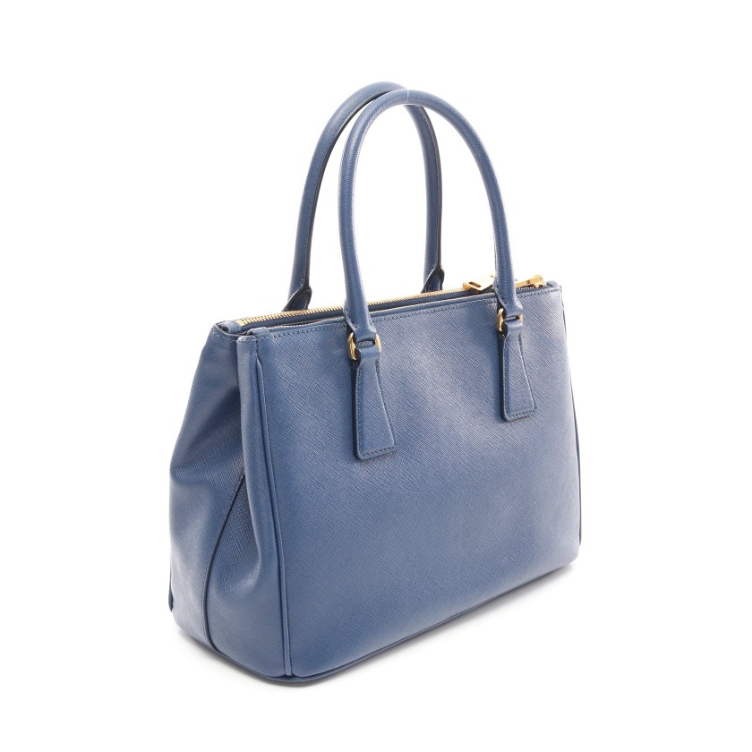 プラダ PRADA SAFFIANO LUX ガレリア ハンドバッグ サフィアーノレザー ブルー 2WAY 1BA896/1BA863/1BA274_NZV_F0236_V_OOO