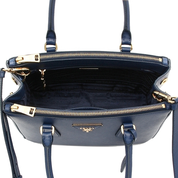 プラダ PRADA ズウブーレトート サフィアー ハンドバッグ ブルー 1BA896/1BA863/1BA274 NZV BLTE