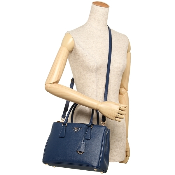 プラダ PRADA ズウブーレトート サフィアー ハンドバッグ ブルー 1BA896/1BA863/1BA274 NZV BLTE