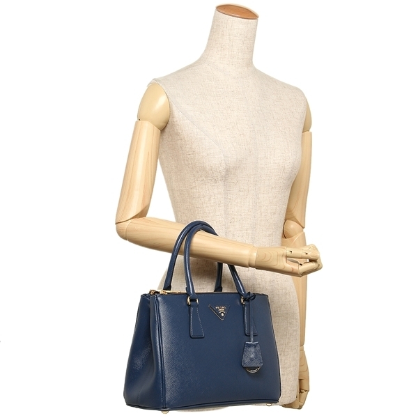 プラダ PRADA ズウブーレトート サフィアー　ハンドバッグ ブルー 1BA896/1BA863/1BA274 NZV BLTE