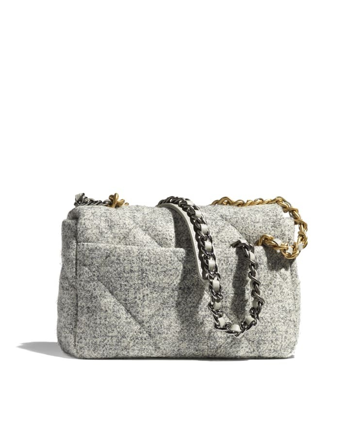 シャネル chanel19 フラップ ショルダーバッグ チェーンバック AS1160 B05955 MG760