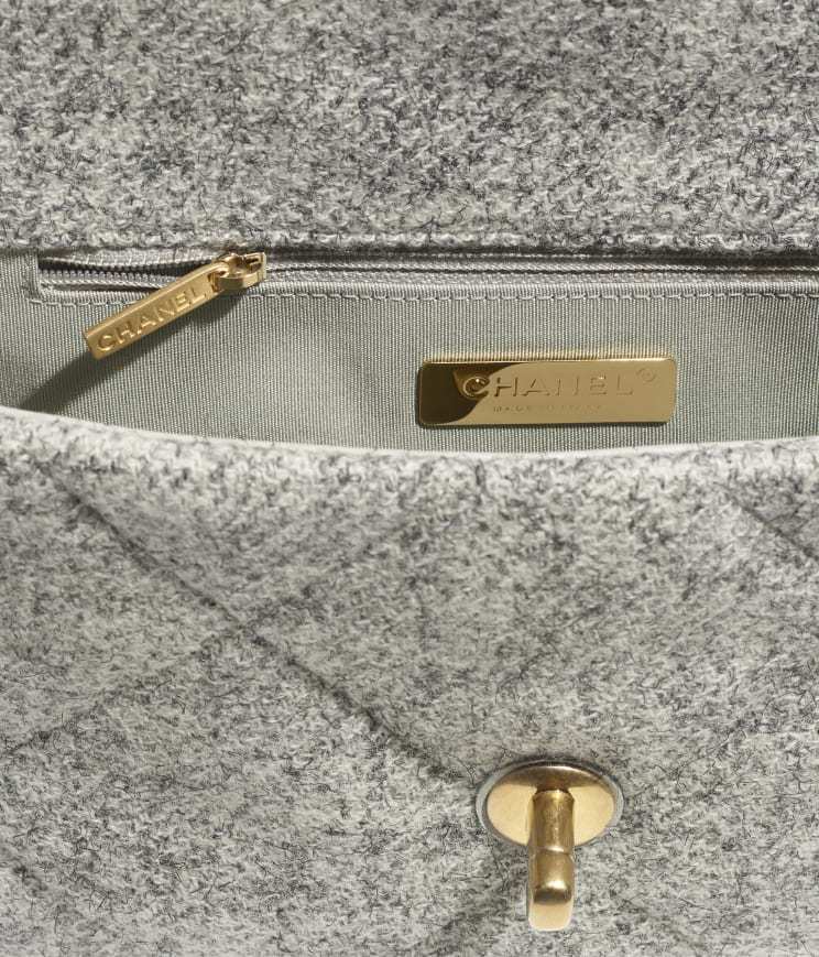 シャネル chanel19 フラップ ショルダーバッグ チェーンバック AS1160 B05955 MG760