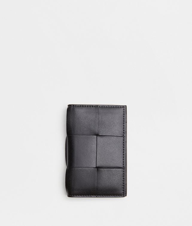 ボッテガヴェネタ BOTTEGA カードケース レザー ブラック 649602VBWD28803
